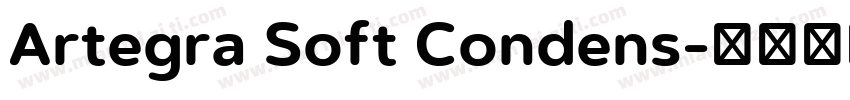 Artegra Soft Condens字体转换